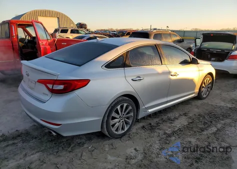 2015 Hyundai Sonata Sport из США, поврежденный, VIN 5NPE34AFXFH097582